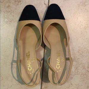 Chanel classic slingback